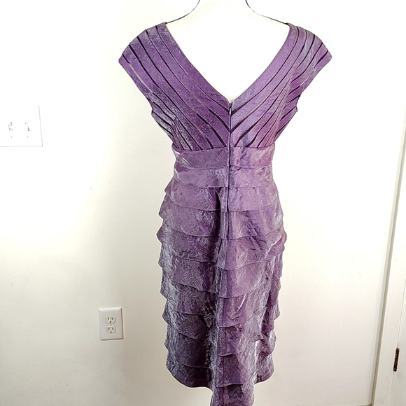 Adian Mattox Purple Cocktail Dress - Picture 13 of 15